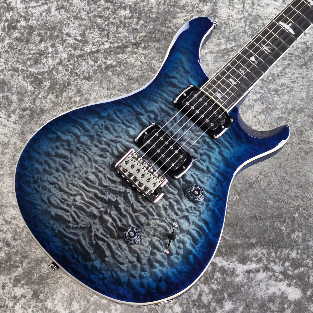 Paul Reed Smith(PRS) SE Custom 24 Quilt Pakage ~Charcoal Blue