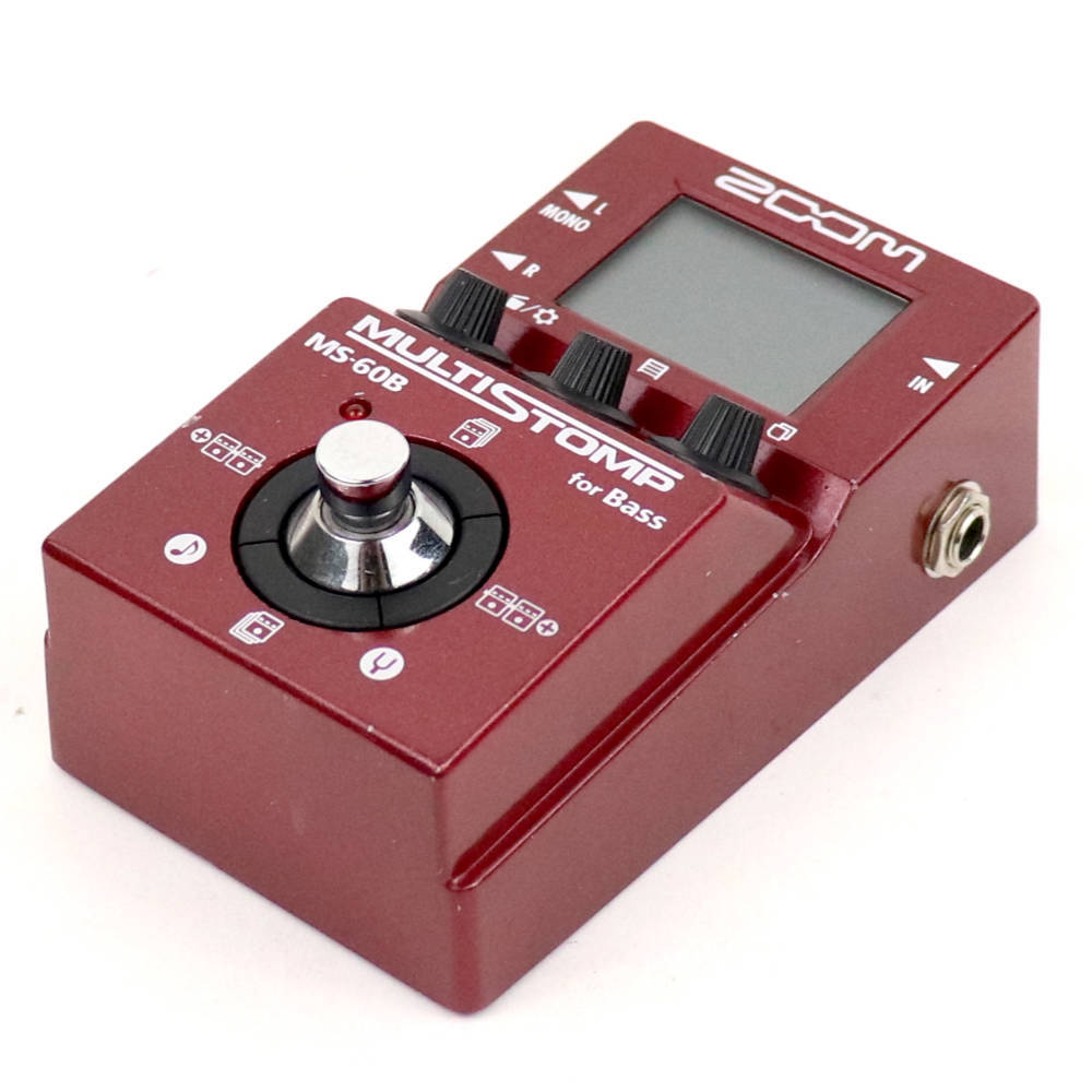 ZOOM MULTISTOMP MS-60B ベースエフェクター動作確認済み MS-60B MultiStomp Bass Pedal | ZOOM