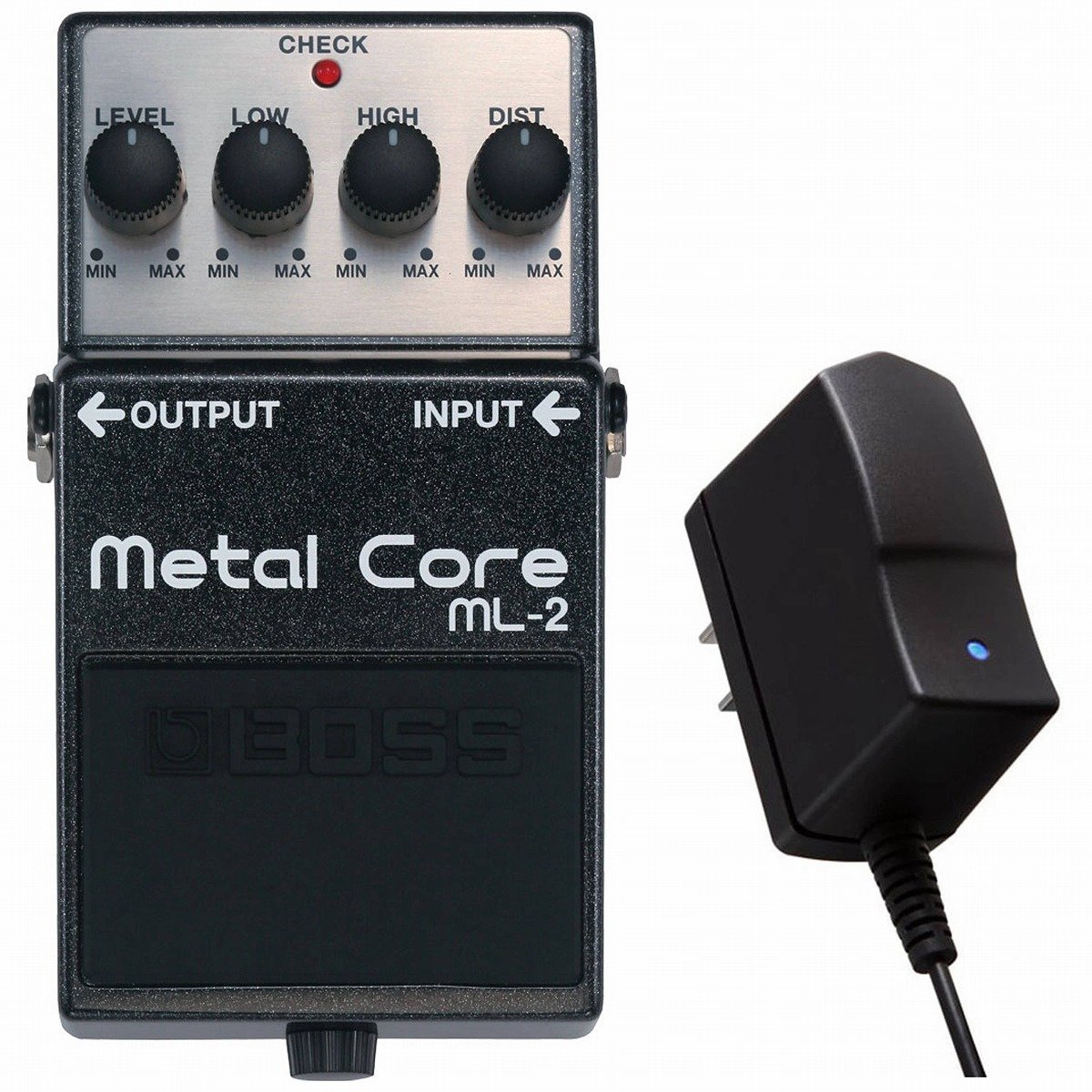 BOSS ML-2 メタルコア ACアダプター付 l Core 美品 BOSS ML-2 Metal Core［純正ACアダプター同時購入セット