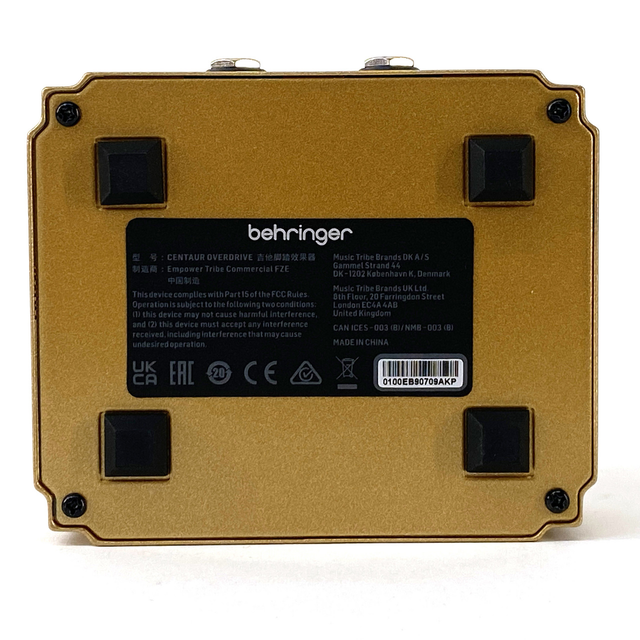 旧デザインBehringer Centaur Overdrive BEHRINGER CENTAUR OVERDRIVE（中古/送料無料）【楽器検索デジマート】