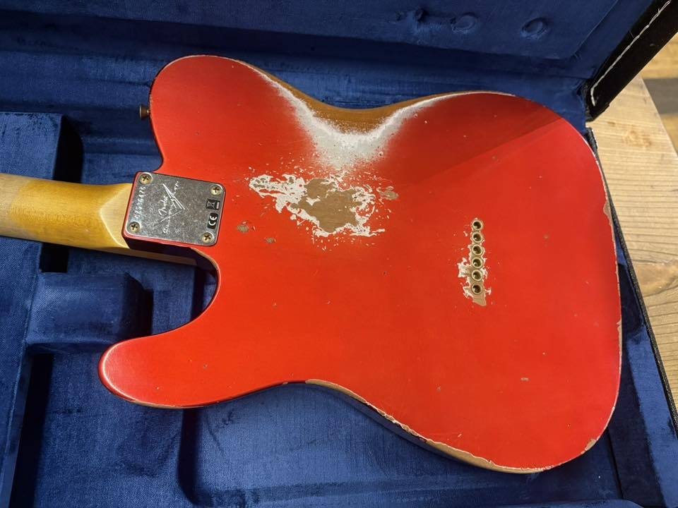 Fender Custom Shop 61 Telecaster Heavy Relic Faded Aged Candy