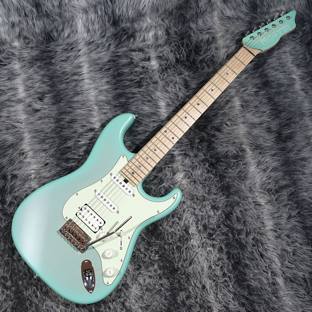 SAITO GUITARS S-622CS TRANS SURF GREEN（新品/送料無料）【楽器検索