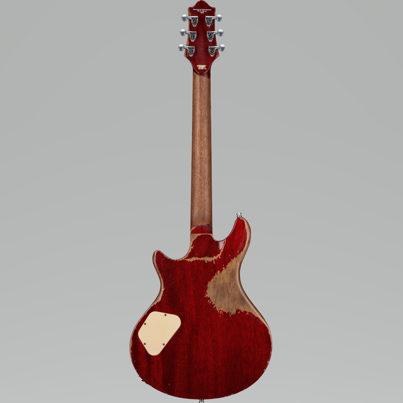 ESP POTBELLY PM Rāna / Distressed See Thru Wine  Red(Lacquer)（新品/送料無料）【楽器検索デジマート】