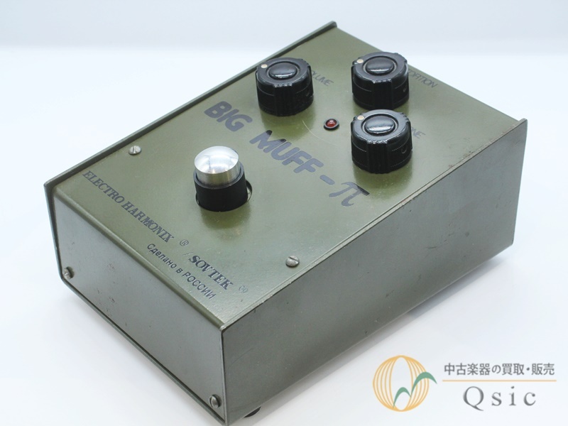 Electro-Harmonix BIG MUFF Pi / SOVTEK Army Green [QLH25