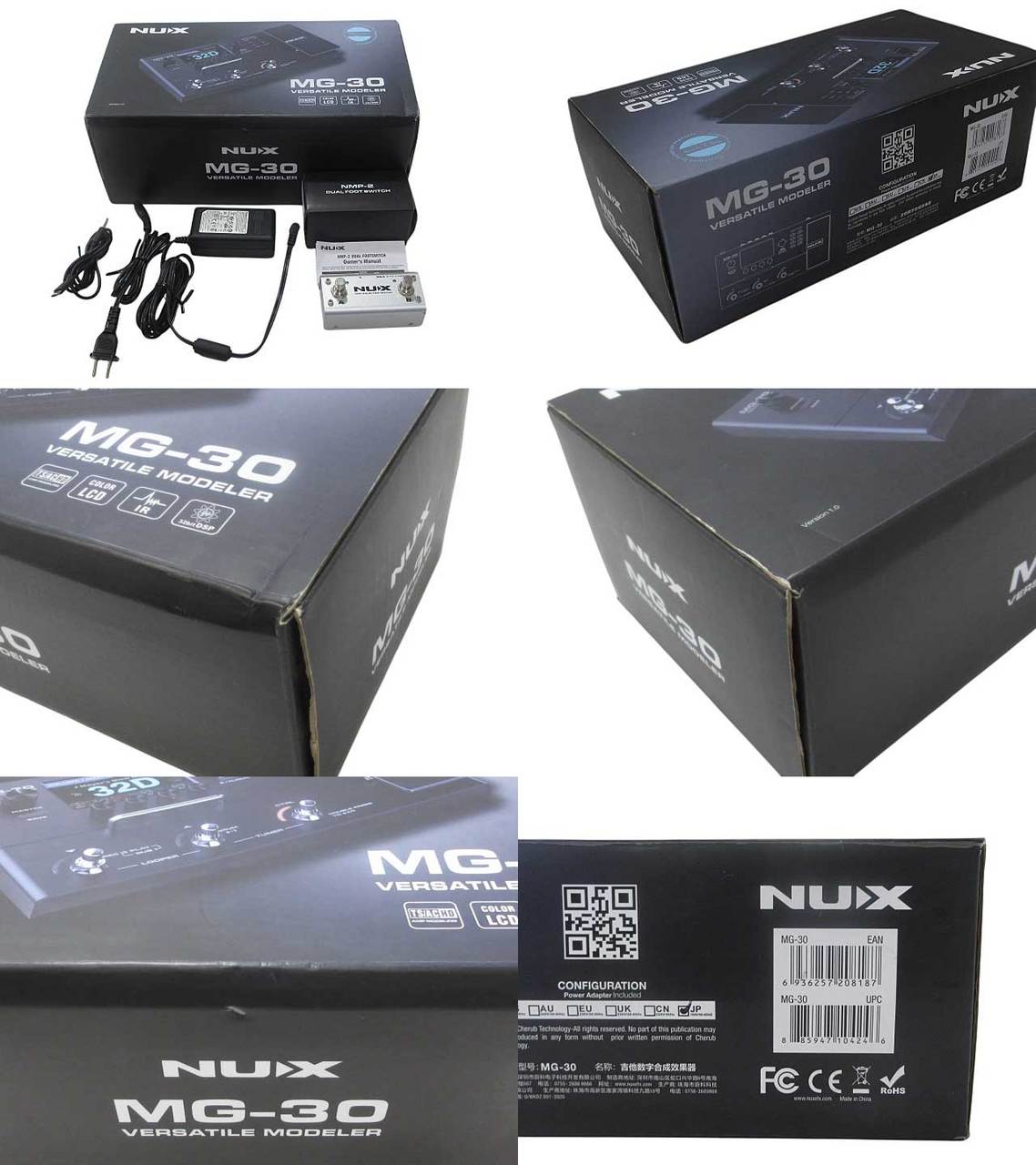 nux MG-30&NMP-2 セット マルチエフェクター アンプ