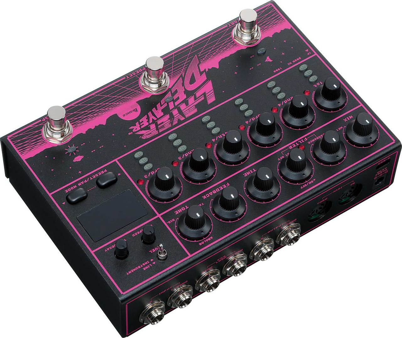 配信機器・PA機器・レコーディング機器 Violet Desigb Black Knight Ibanez LD303 Layer Delayer エフェクター 多機能ディレイ（新品/送料