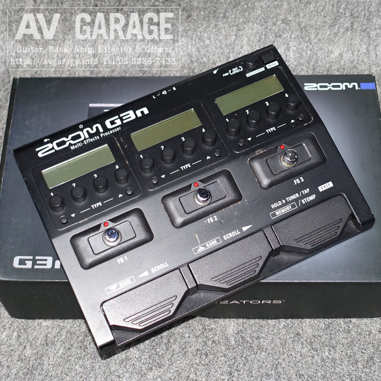 ZOOM G3n Multi-Effects Processor（中古）【楽器検索デジマート】