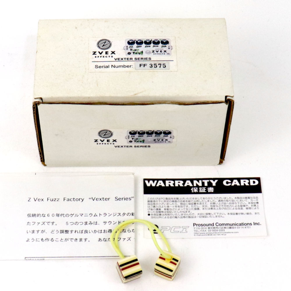 ZVEX 【中古】 ファズ エフェクター ZVEX Z.VEX FUZZ FACTORY