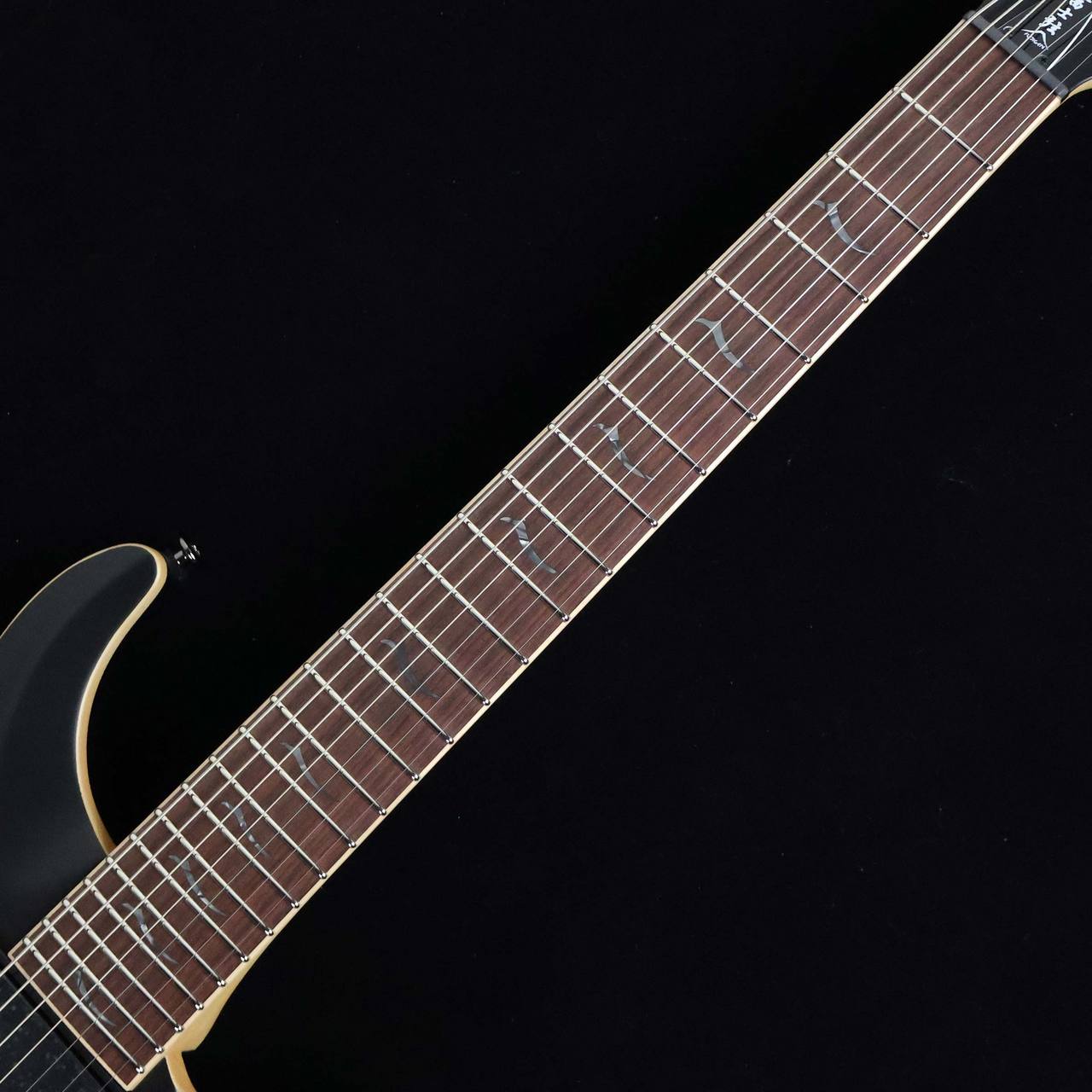 【けんけん】Distination ex long 9’6” 最上級モデル FUJIGEN(FGN) EEL72-DE-HM-R/MBK S/N：A250235 【7弦】 【未展示品