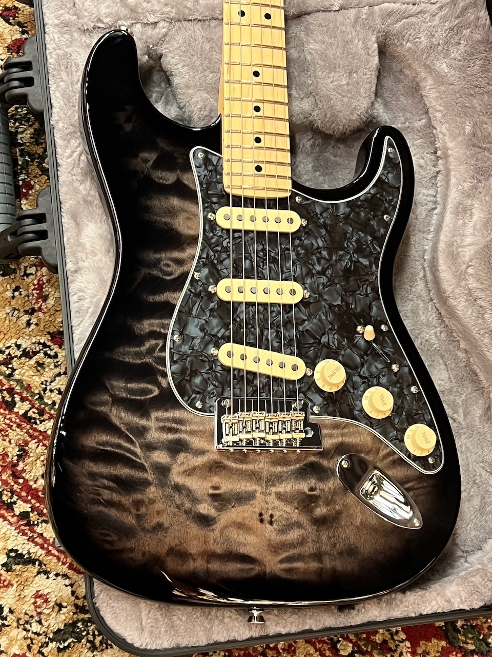 Fender Mod Shop US Stratocaster (2023年製Used) Ebony Burst【G-CLUB 