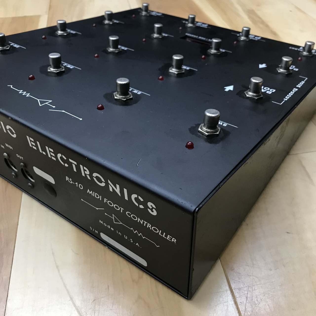 ギター CUSTOM AUDIO ELECTRONICS RS-10 MKII Custom Audio Electronics RS-10 Midi Foot Controller（中古）【楽器