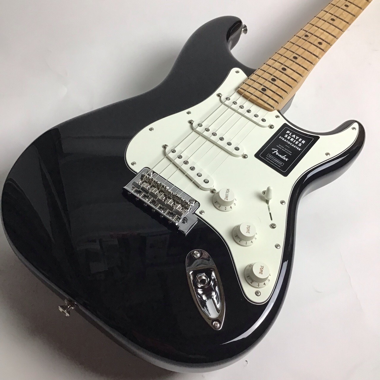 Fender (フェンダー)PLAYER STRAT MN BLK（新品/送料無料）【楽器検索