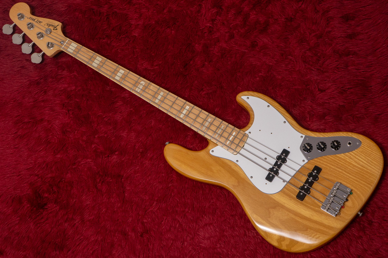 日本製 ベース 70s〜80s ジャパンビンテージ Fender Japan JB75-80 NAT 1984~1987 5.425kg #E830484【GIB横浜