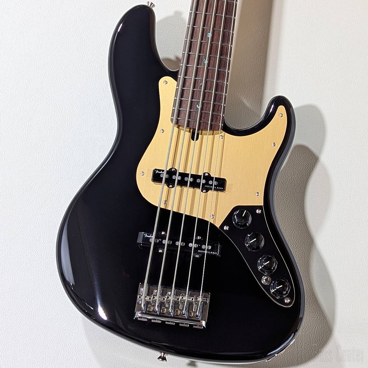 ベース Fender Deluxe Jazz Bass V,Kazuki Arai Fender Deluxe Jazz Bass V Kazuki Arai Edition -Black- #JD26026984
