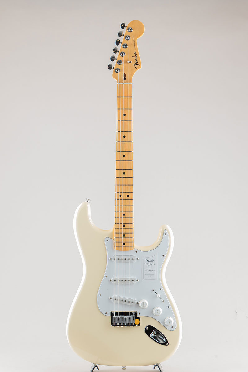 Fender Stratocaster ホワイト Fender Standard Stratocaster Olympic White 【現物画像】 【1