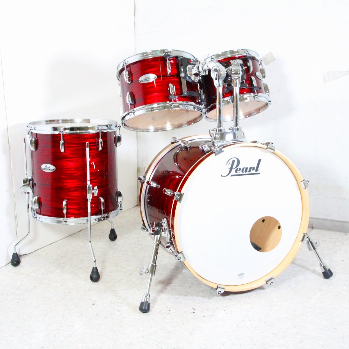 Pearl PROFESSIONAL SERIES PMX904XP/C #808 Velvet Crimson 20-10-12