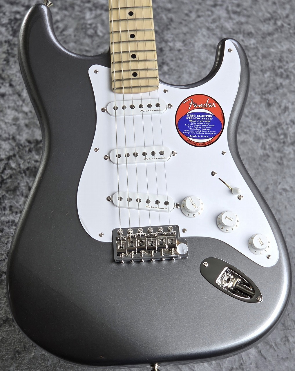 Fender Eric Clapton Stratocaster / Pewter [#US25033518][3.58kg