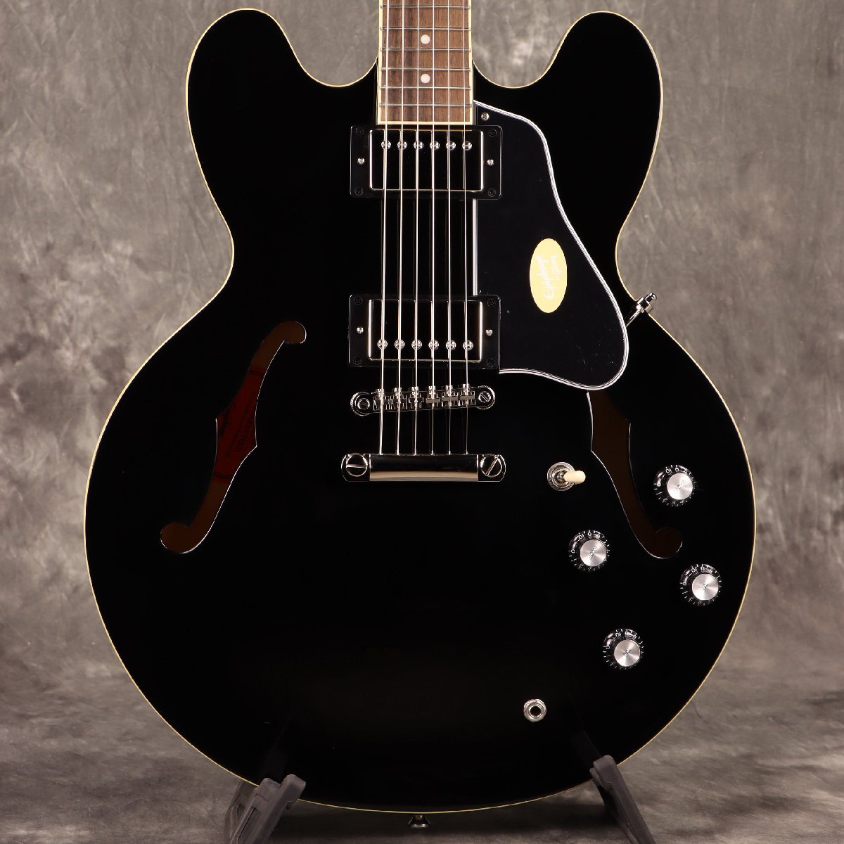 エピフォン　ES335モデル　エボニー （ブラック） Epiphone ES-335 Ebony 2021 – Chicago Music Exchange