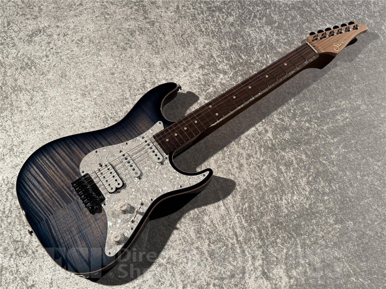 Suhr Standard Plus (Faded Trans Whale Blue Burst / Pau Ferro