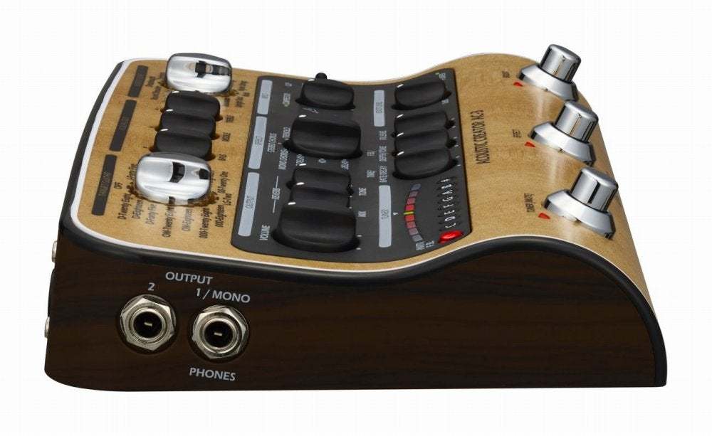 ZOOM AC-3 Acoustic Creator アコースティックギター用 プリアンプ