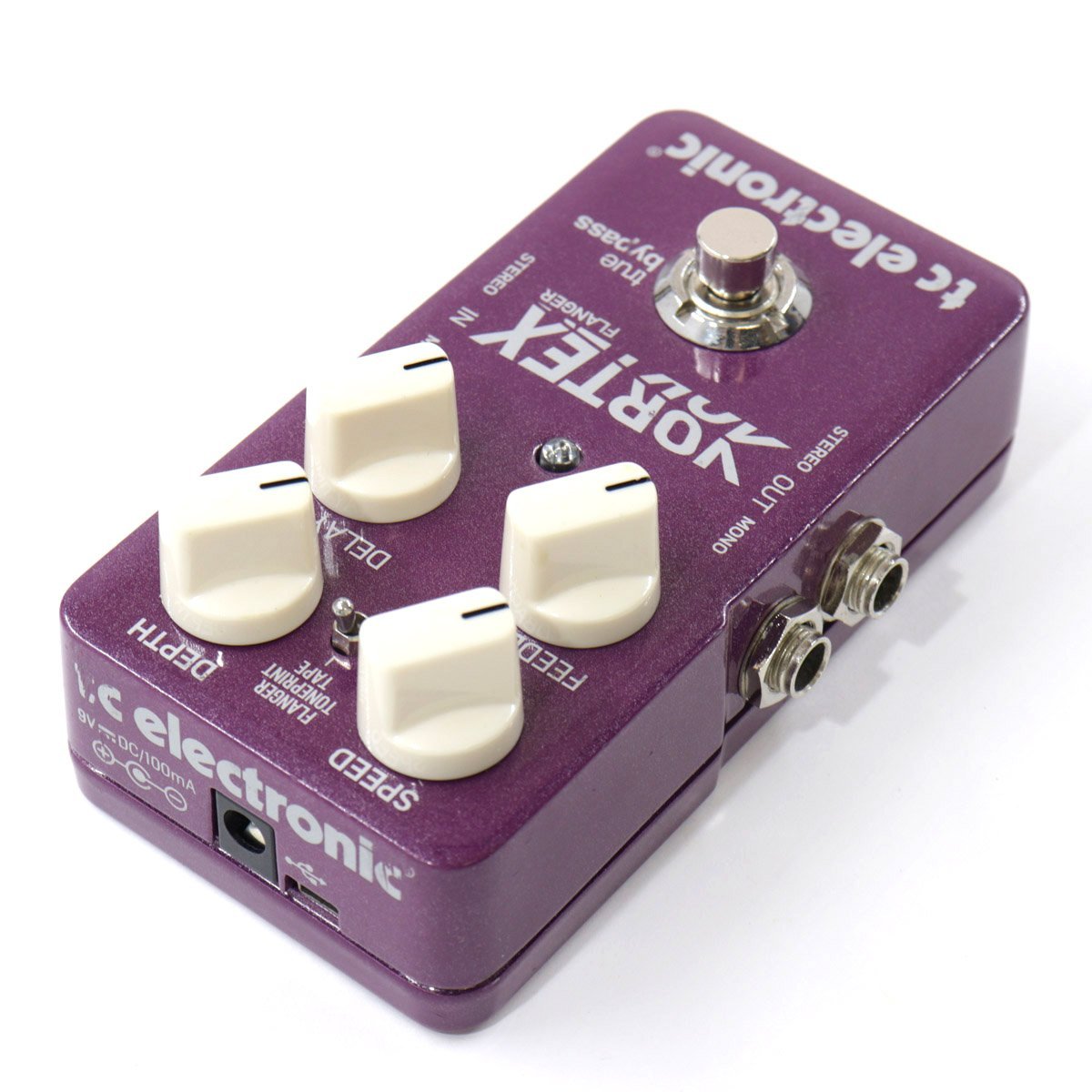 【未使用品】TC ELECTRONIC Vortex Flangerフランジャー Vortex FLANGER【sold out】 - TOKYO EFFECTOR