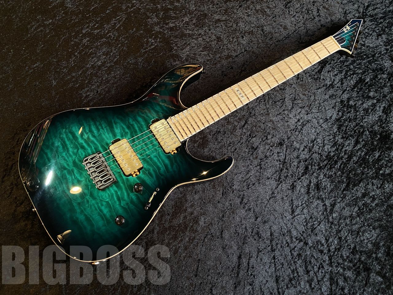 ホビー・楽器・アートE-II M-II NT HS QM【Black Turquoise Burst】（新品/送料無料）【楽器 ...