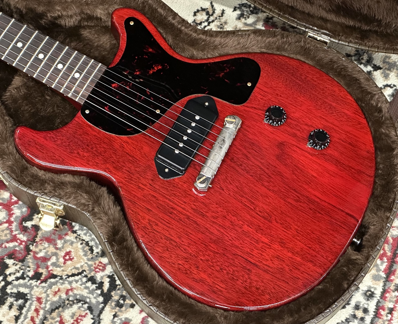 Gibson Custom Shop Historic Collection 1958 Les Paul Junior Double Cut  Reissue VOS Cherry Red 2024年製【3.09kg】（中古）【楽器検索デジマート】