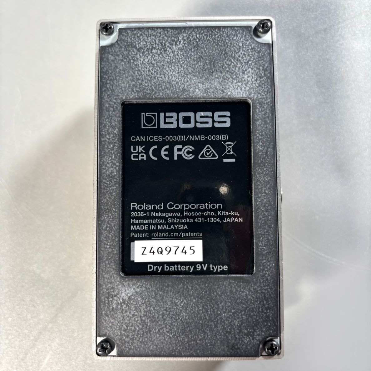 BOSS AD-2 アコースティックプリアンプ美品 BOSS AD-2 Acoustic Preamp アコギ用 プリアンプAD2（B級特価
