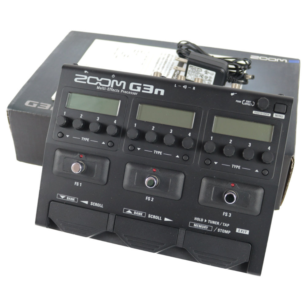 ZOOM 【中古】 マルチエフェクター ZOOM G3n ズーム（中古/送料無料）【楽器検索デジマート】