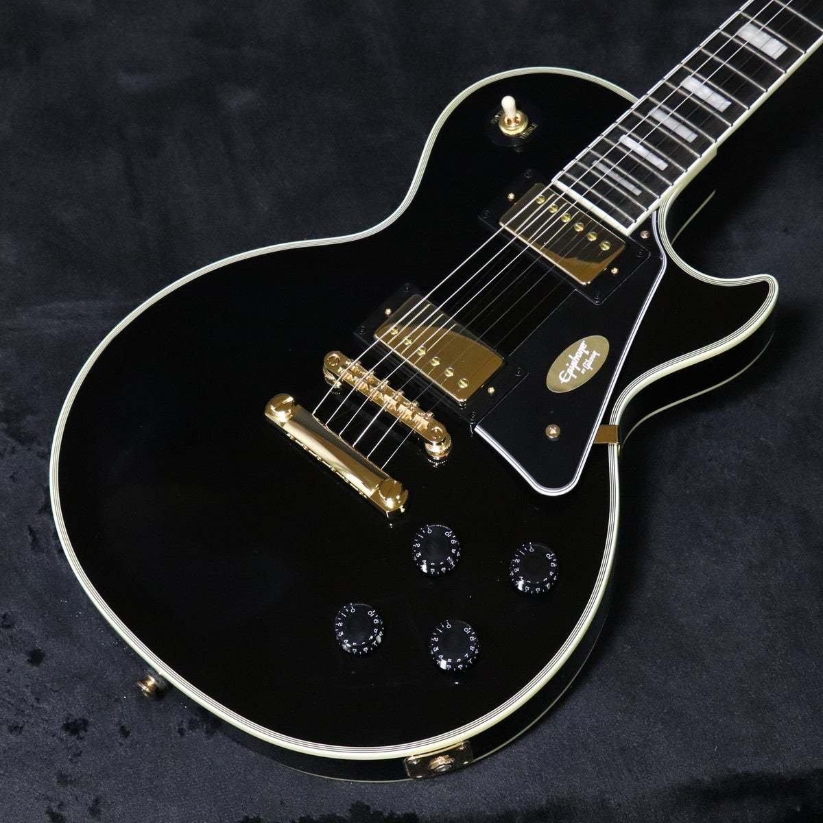 Epiphone Inspired by Gibson Les Paul Custom Ebony 【2nd