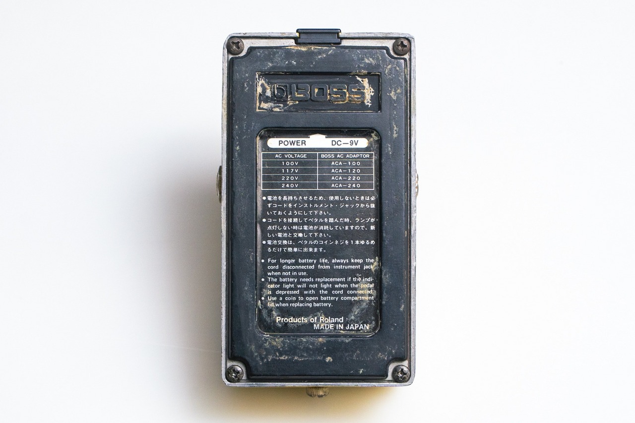 konan2020 BOSS Over Drive OD-1 銀ネジ BOSS OD-1 Over Drive Made In Japan 銀ネジ #9700【GIB横浜