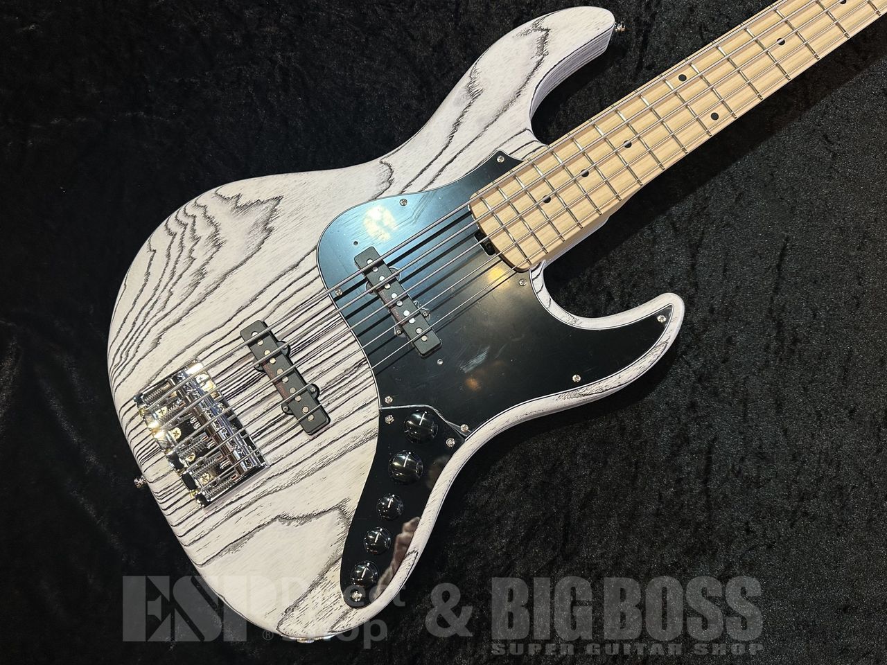 ESP AMAZE-AS-5 【Driftwood White w/Black Filler】（新品/送料無料