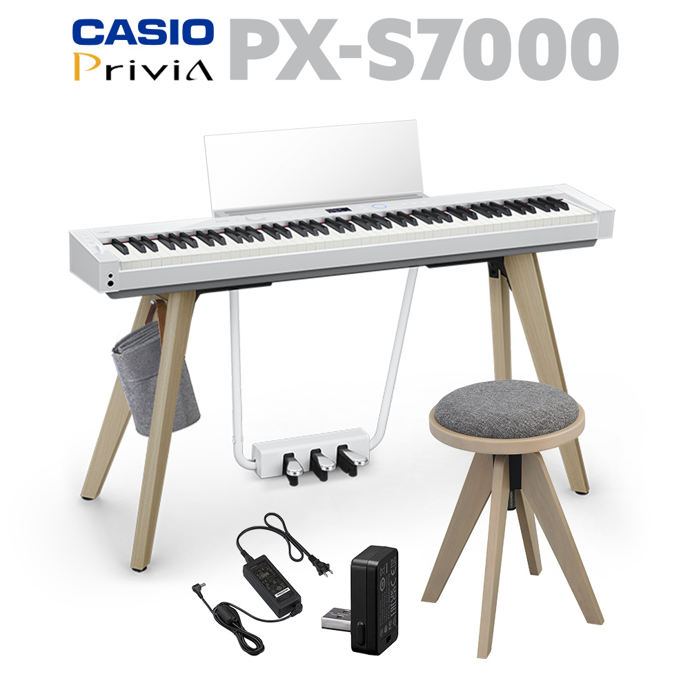 PX-S1000 WE CASIIO 電子ピアノ 台付き 中古】 CASIO / PX-S1000 WE 【御茶ノ水本店】 | スタイリッシュピアノ