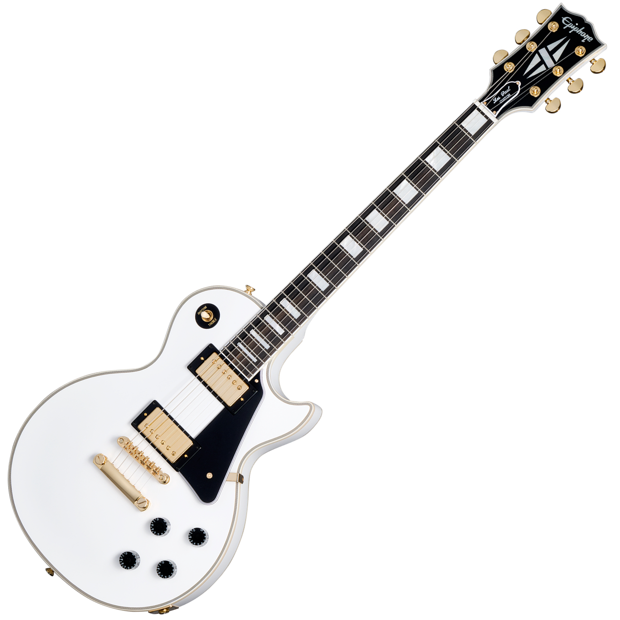 Epiphone Les Paul Custom / Alpine White（新品特価/送料無料）【楽器