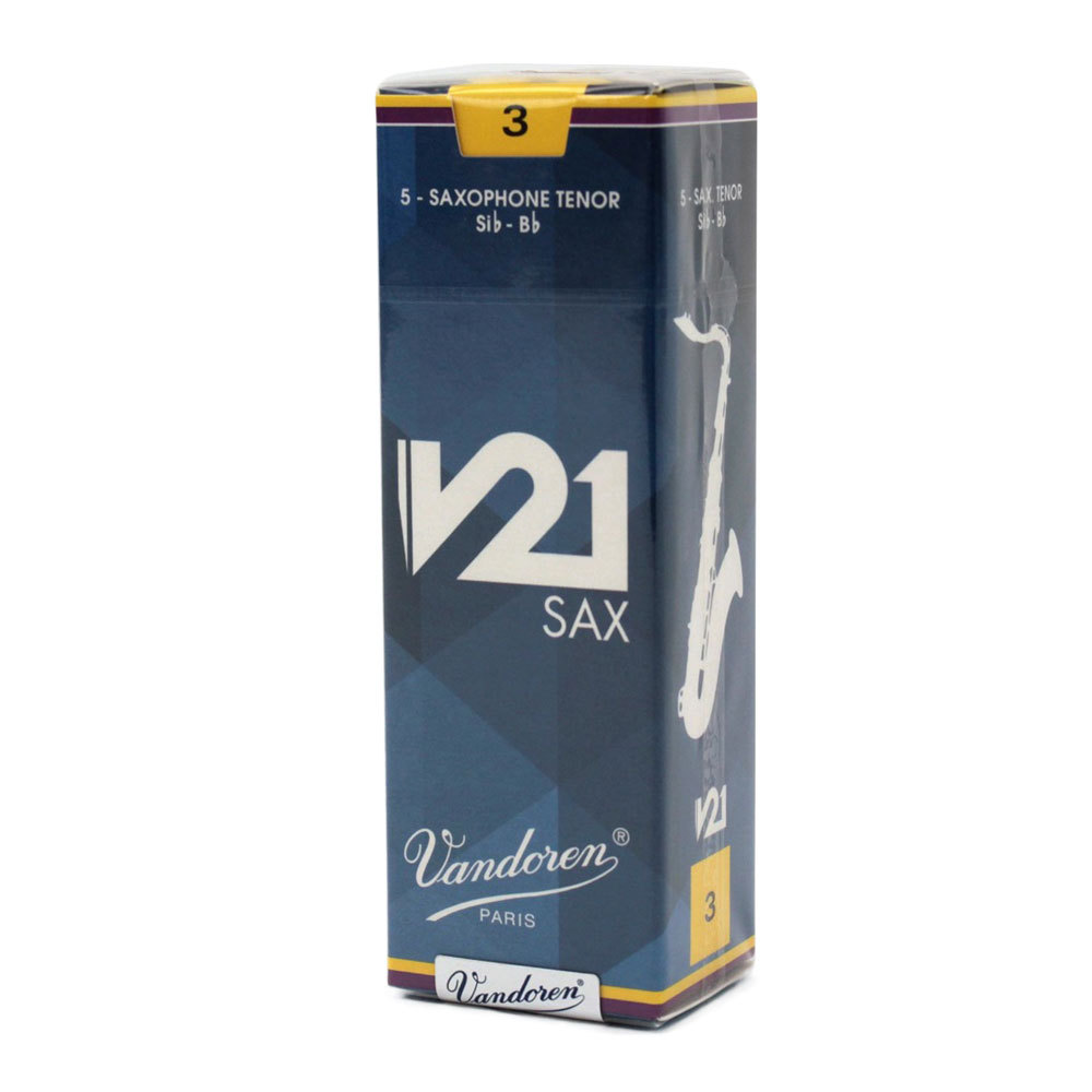 VANDOREN V21 テナーサックスリード 5枚入り [3]（新品/送料無料）【楽器検索デジマート】