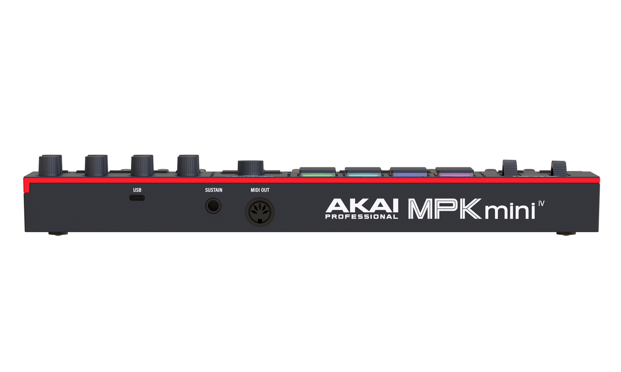 AKAI MPK Mini IV Black MIDIキーボードコントローラー