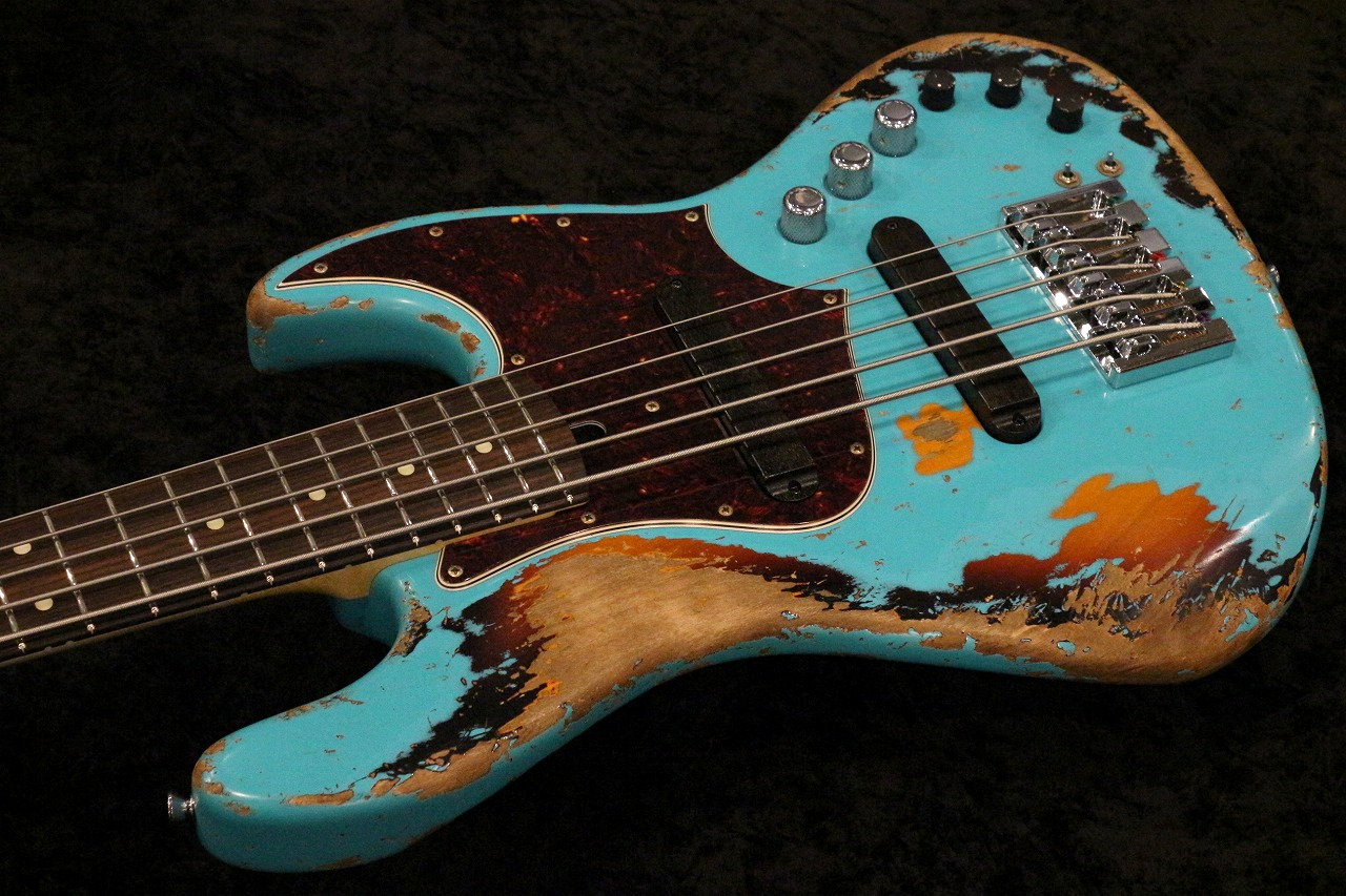 Xotic Custom Order XJ-1T 5st MH Super Heavy Aged / Seafoam Green