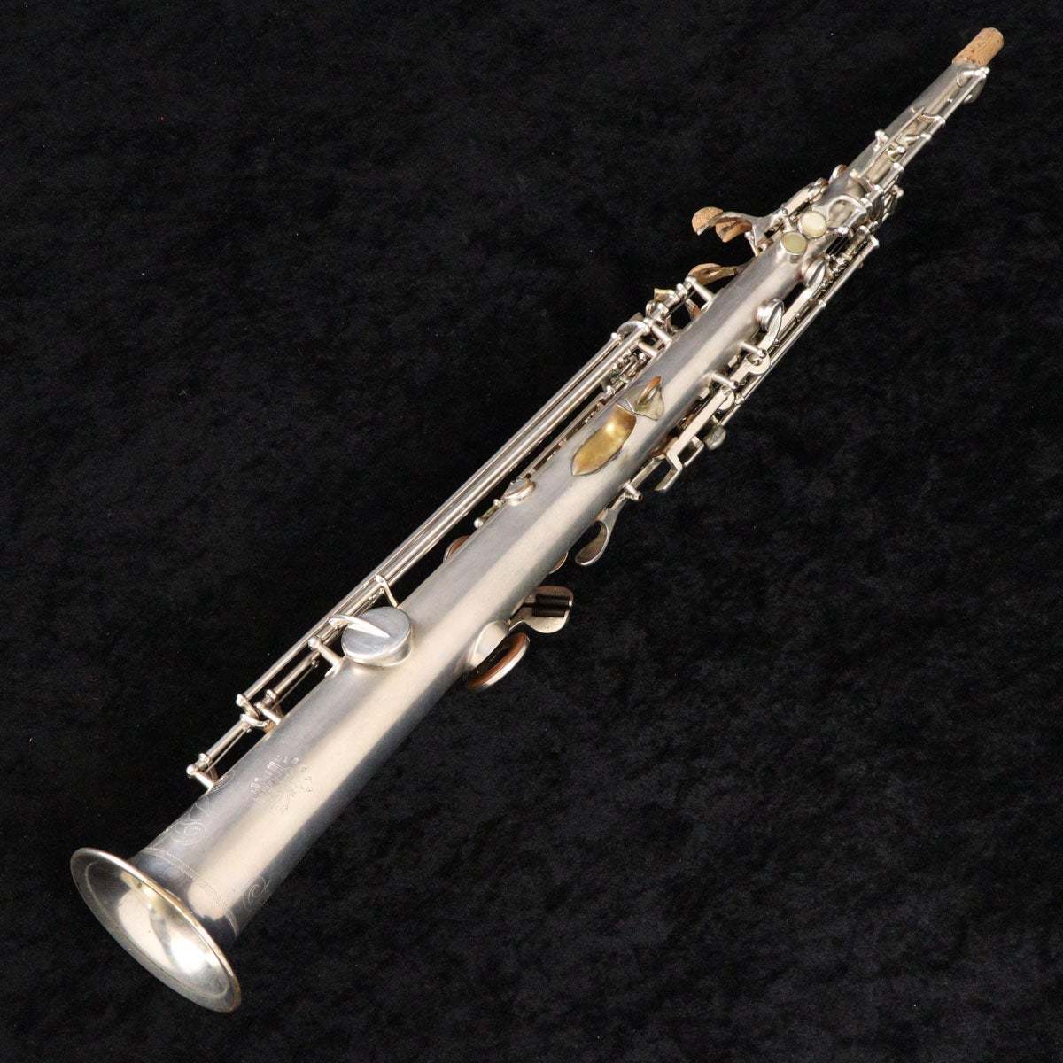 〈最終〉値下げ・ム―ド・イン・サックス・1・2セット BUESCHER Soprano Ture Tone SP ソプラノサックス SN.218xxxx