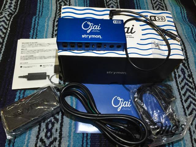 strymon Ojai R30説明書類