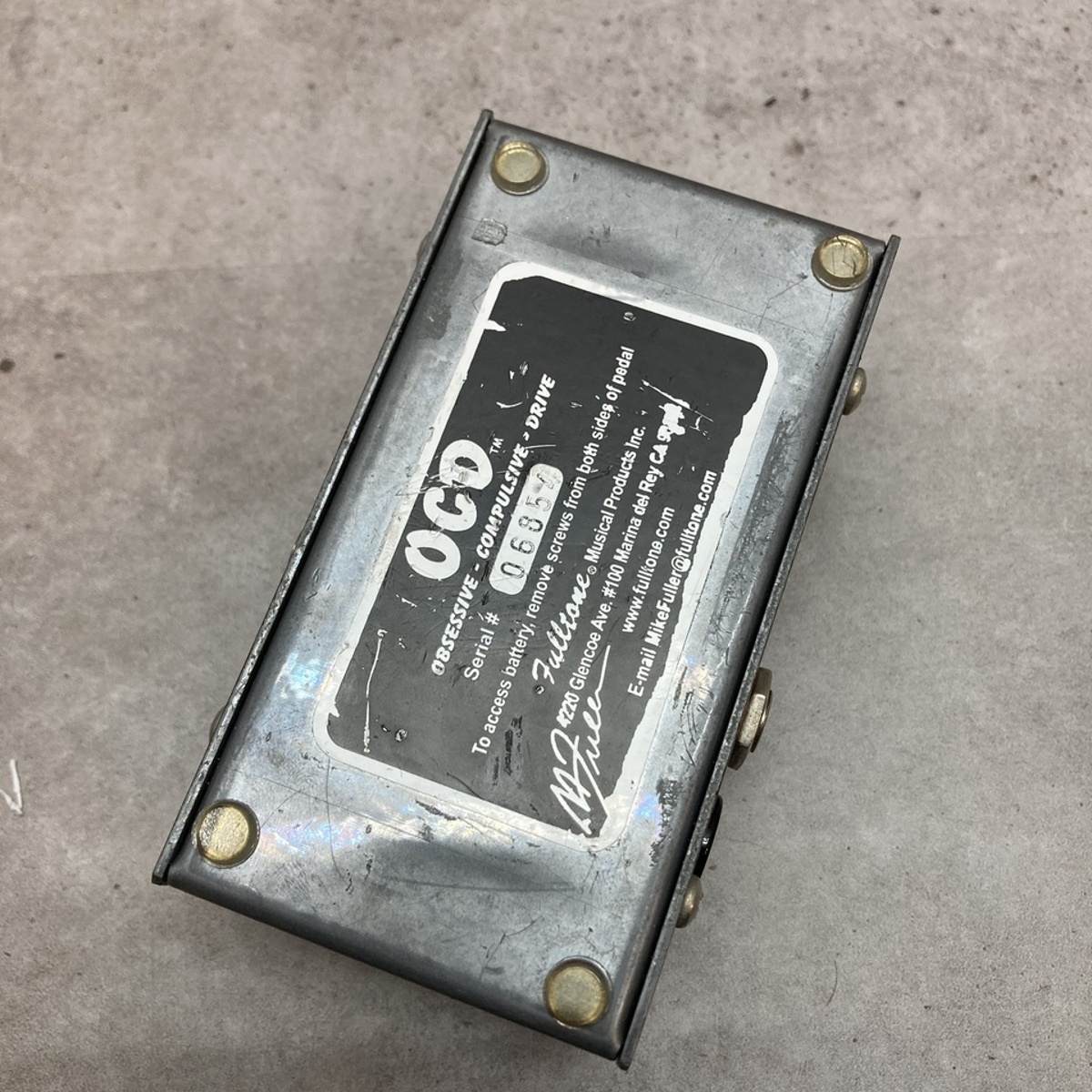 ギター OCD Fulltone ver.1.2 Fulltone OCD Ver.1.2 CHROME SILVER 161652 | eBay