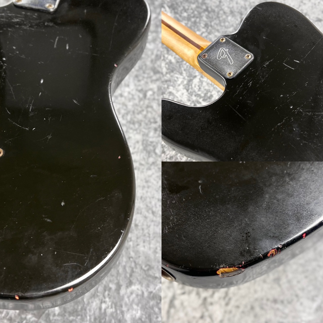 Fender 【1980年製】【マルチレイヤー】Telecaster -Black- ≒3.74kg