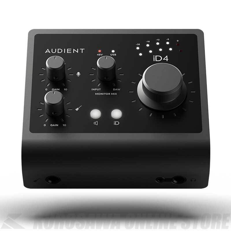 AUDIENT iD4mk II 2in/2out オーディオインターフェース 【送料
