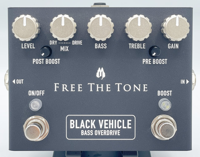 Free The Tone BLACK VEHICLE ベースオーバードライブ BLACK VEHICLE BV-1V[BASS OVERDRIVE] | 【クロサワ楽器店