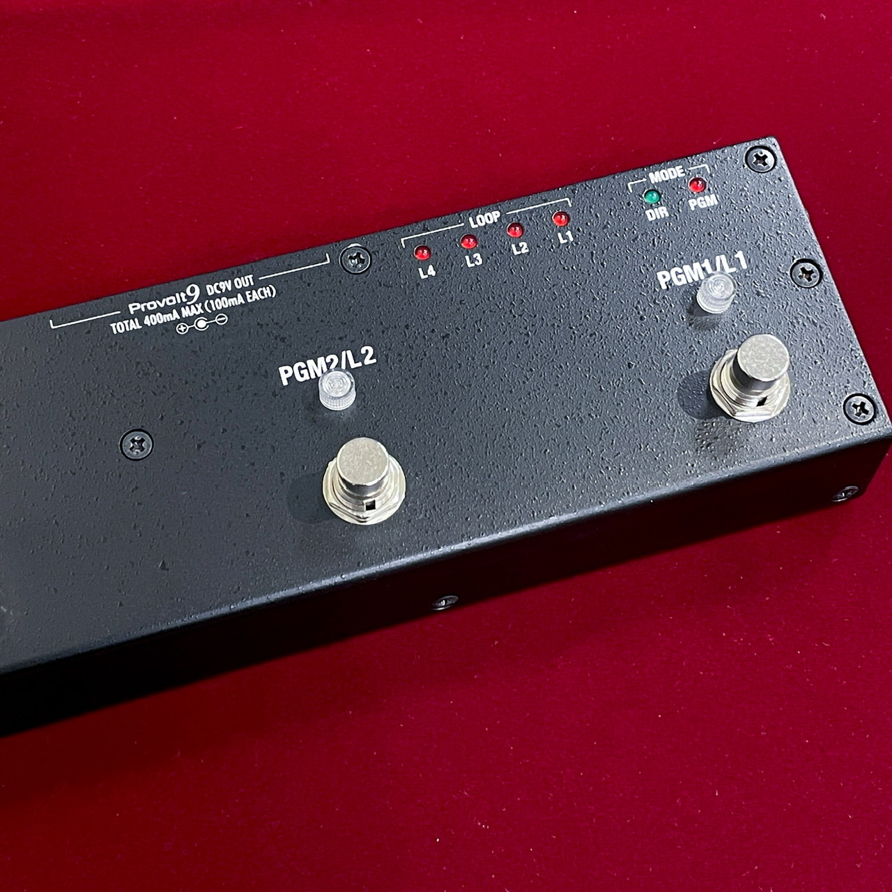 【未使用品】Providence PEC-4V プログラマブルスイッチャー Providenceから新スイッチャー PEC-4Vが出た！バッファーと電源