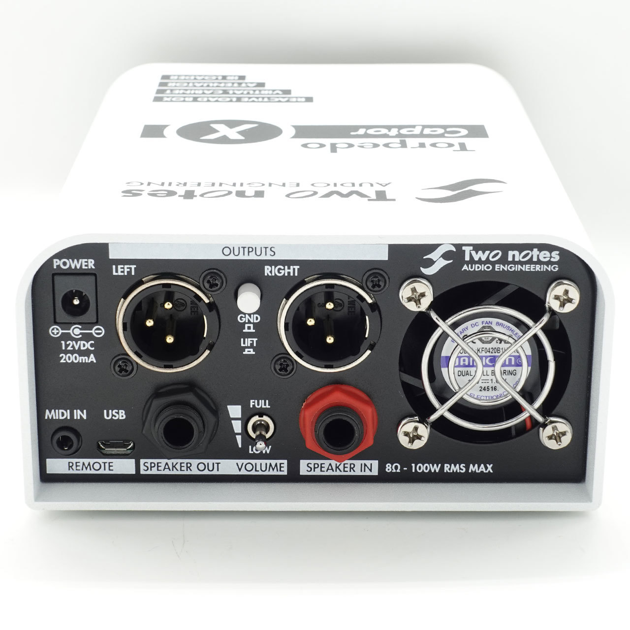 two notes Torpedo Captor X 8Ω Two Notes / Torpedo Captor X 8Ω ロードボックス アッテネーター