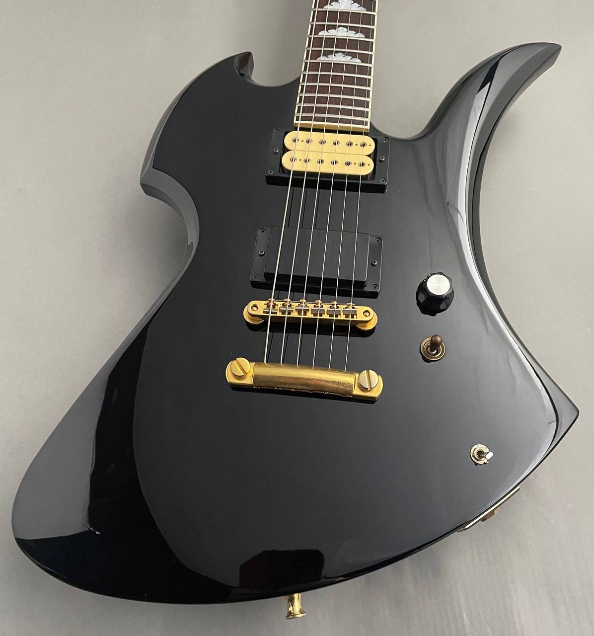 ほぼストレートFernandes BURNY MG-80X （MG-120X）BLK - ギター