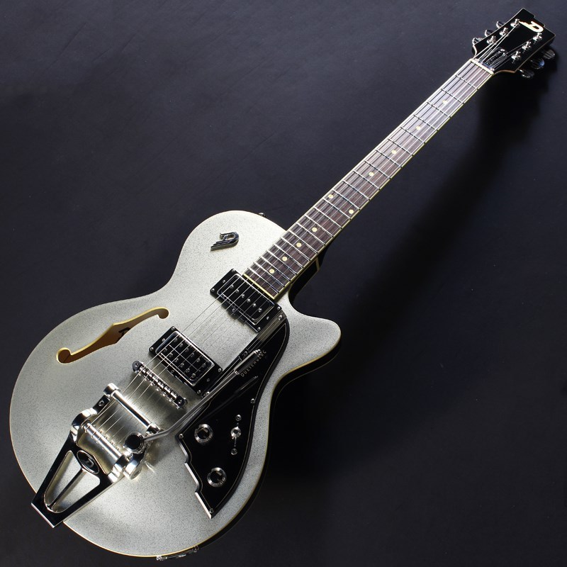 ギター Duesenberg Starplayer TVII DTV-SS Silver Duesenberg DTV-SS Starplayer TV (Silver-Sparkle) ｜イケベ