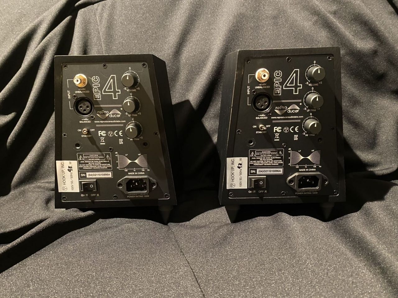 reProducer Audio 【数量限定特価】Epic 4 ニアフィールドモニター 2本