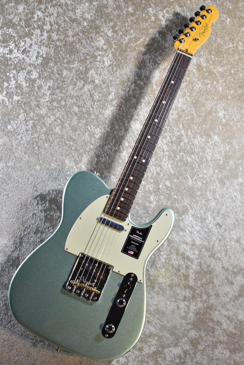 Fender AMERICAN PROFESSIONAL II TELECASTER Mystic Surf Green
