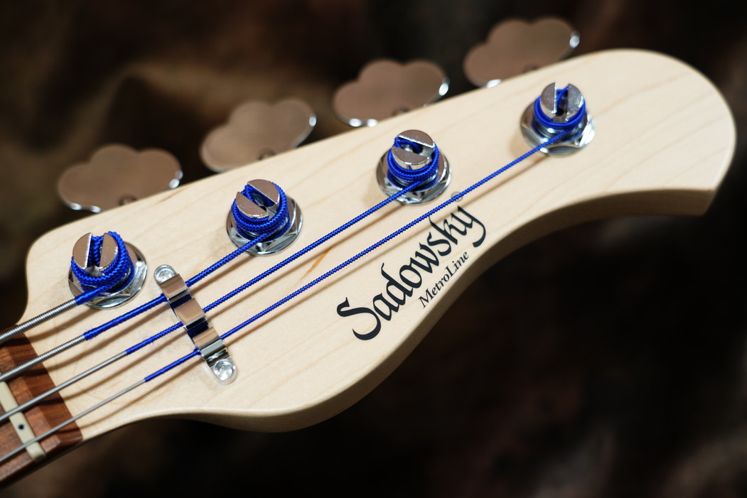 Sadowsky MetroLine 21-Fret Vintage J/J Bass,Red Alder,Morado